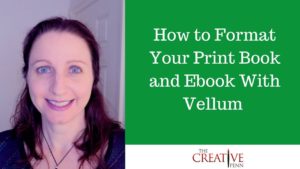 formatting vellum