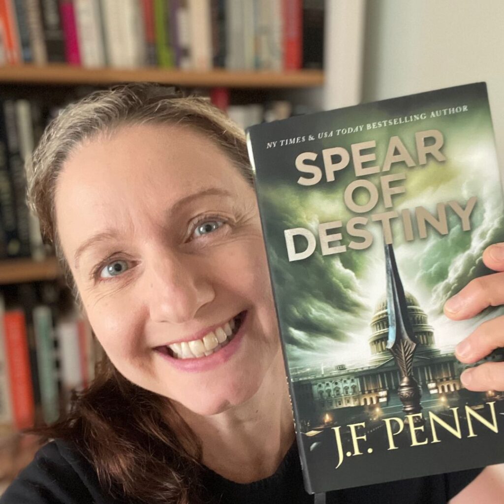 J.F. Penn with Spear of Destiny