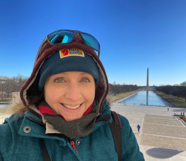 JFPenn on a book research trip in Washington D.C.