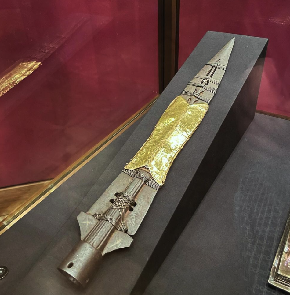 Spear of Destiny, Hofburg, Vienna. Photo by J.F. Penn