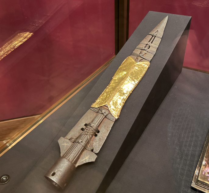 Spear of Destiny, Hofburg Palace, Vienna. Photo by J.F. Penn